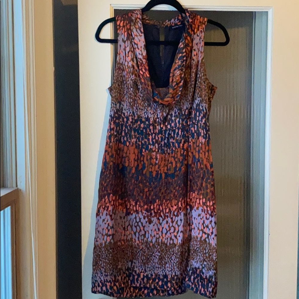 Silk printed dress
